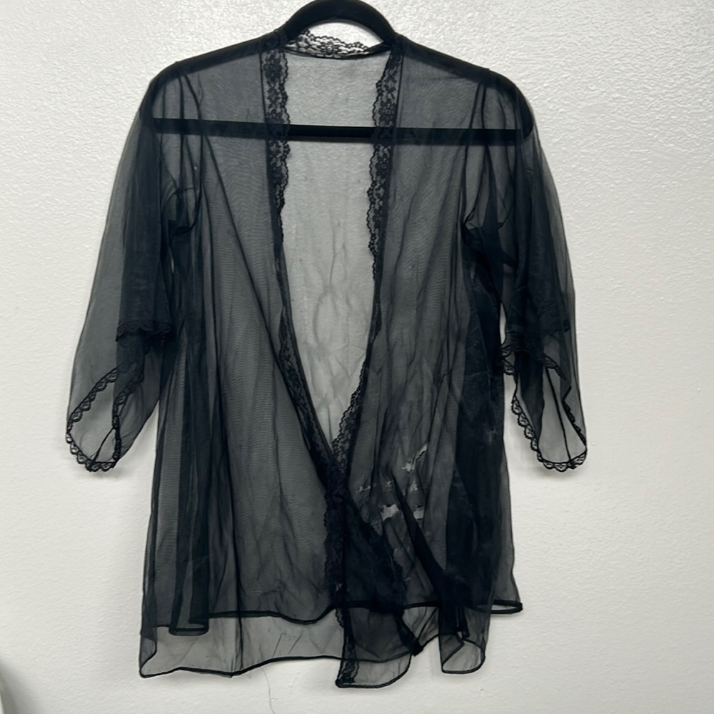 Vintage lace coverup